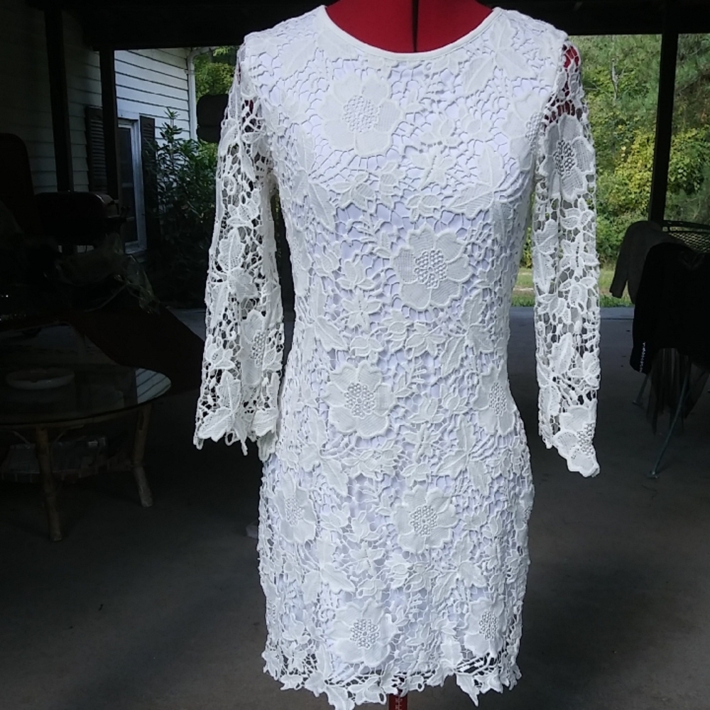 Speechless Crochet Lace Dress